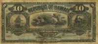 p12a from Hawaii: 10 Dollars from 1895