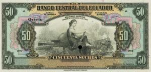 p94p from Ecuador: 50 Sucres from 1939