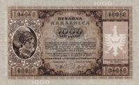 pR9 from Slovenia: 1000 Lire from 1944