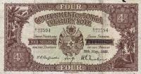 p5a from Tonga: 4 Shillings from 1935