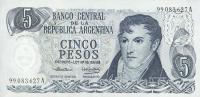 Gallery image for Argentina p294: 5 Pesos