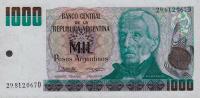 Gallery image for Argentina p317b: 1000 Peso Argentino