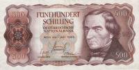 p139a from Austria: 500 Schilling from 1965