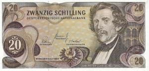 p142a from Austria: 20 Schilling from 1967