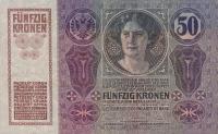 p15 from Austria: 50 Kroner from 1914