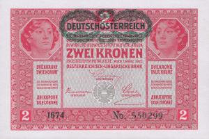 p21 from Austria: 2 Kroner from 1917