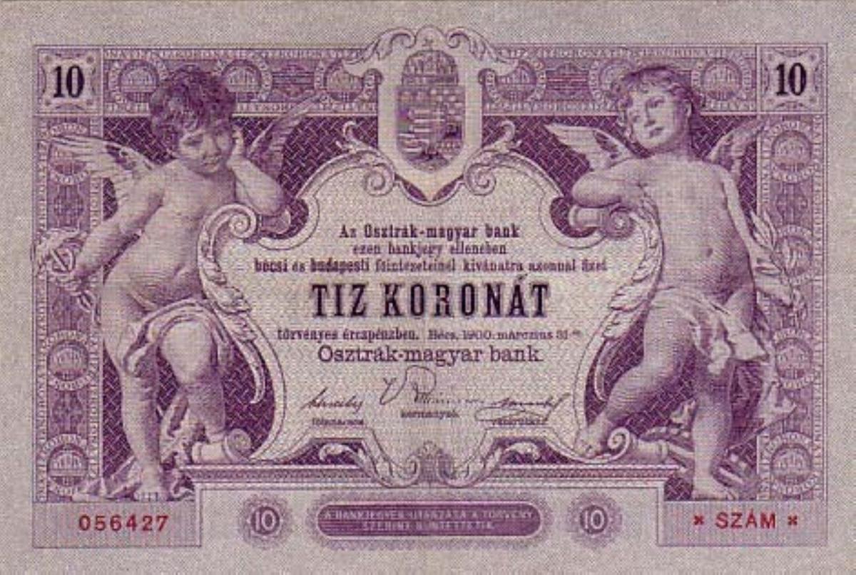 Back of Austria p4: 10 Kroner from 1900