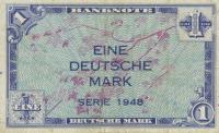 p2a from German Federal Republic: 1 Deutsche Mark from 1948