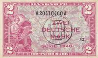 p3b from German Federal Republic: 2 Deutsche Mark from 1948