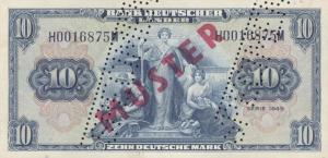p16s2 from German Federal Republic: 10 Deutsche Mark from 1949