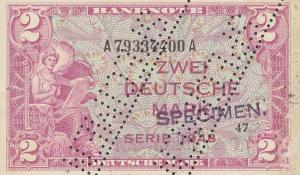 p3s1 from German Federal Republic: 2 Deutsche Mark from 1948