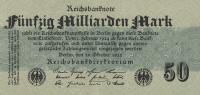 p125b from Germany: 50000000000 Mark from 1923