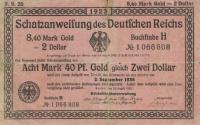 p159b from Germany: 8.4 Goldmark from 1923