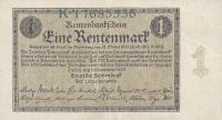 Gallery image for Germany p161: 1 Rentenmark