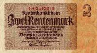 Gallery image for Germany p174b: 2 Rentenmark