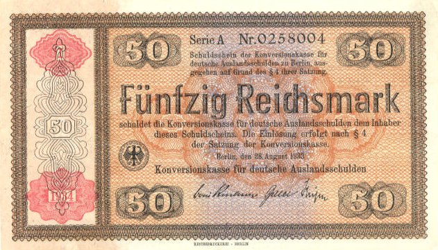 Front of Germany p203: 50 Reichsmark from 1933