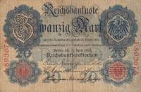 Gallery image for Germany p40a: 20 Mark