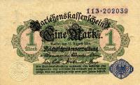 p52 from Germany: 1 Mark from 1914