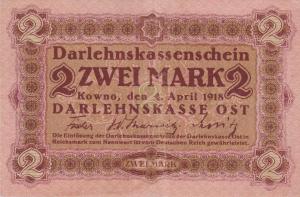 pR129 from Germany: 2 Mark from 1918