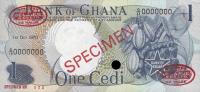 p10s from Ghana: 1 Cedi from 1967