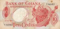 p12c from Ghana: 10 Cedis from 1970