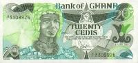 p24a from Ghana: 20 Cedis from 1984