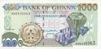 p32b from Ghana: 1000 Cedis from 1997