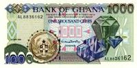 p32c from Ghana: 1000 Cedis from 1998