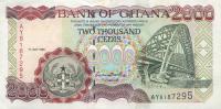 p33d from Ghana: 2000 Cedis from 1999