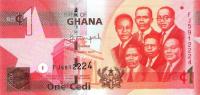 p37d from Ghana: 1 Cedi from 2013