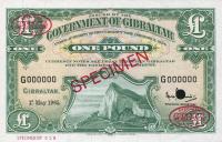 Gallery image for Gibraltar p18s: 1 Pound