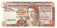 Gallery image for Gibraltar p20d: 1 Pound