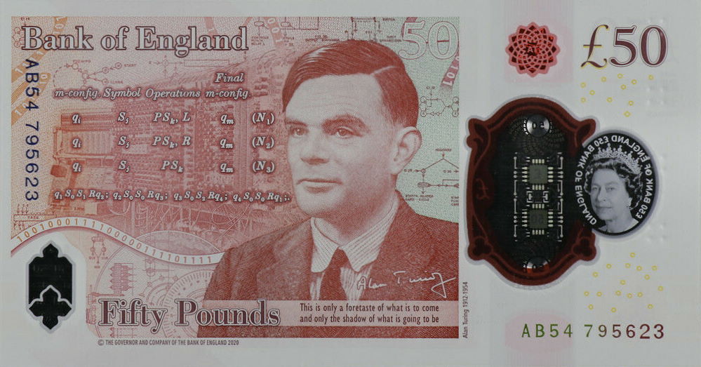Back of England p397: 50 Pounds from 2020