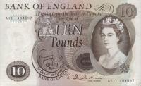 p376a from England: 10 Pounds from 1964