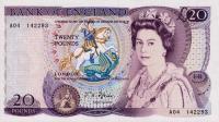 Gallery image for England p380a: 20 Pounds