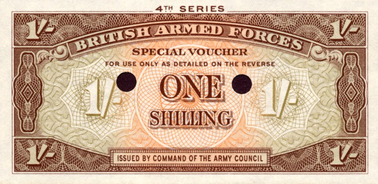 Front of England pM32b: 1 Shilling from 1962
