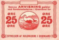 p11r from Greenland: 25 Kroner from 1913