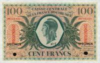 Gallery image for Guadeloupe p29s: 100 Francs