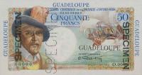 Gallery image for Guadeloupe p34s: 50 Francs