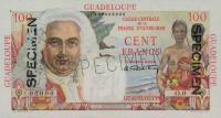Gallery image for Guadeloupe p35s: 100 Francs