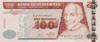 Gallery image for Guatemala p114b: 100 Quetzales