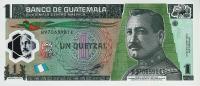 p115b from Guatemala: 1 Quetzal from 2012