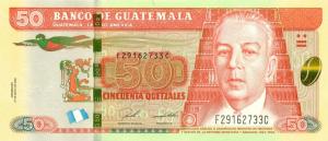 p128 from Guatemala: 50 Quetzales from 2020