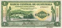 p14b from Guatemala: 1 Quetzal from 1942