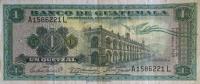 p42a from Guatemala: 1 Quetzal from 1959