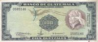 Gallery image for Guatemala p57d: 100 Quetzales