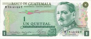 Gallery image for Guatemala p59a: 1 Quetzal
