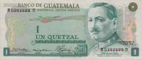 Gallery image for Guatemala p59b: 1 Quetzal