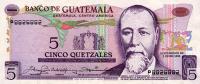 Gallery image for Guatemala p60c: 5 Quetzales