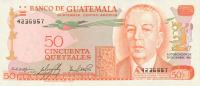 Gallery image for Guatemala p63b: 50 Quetzales